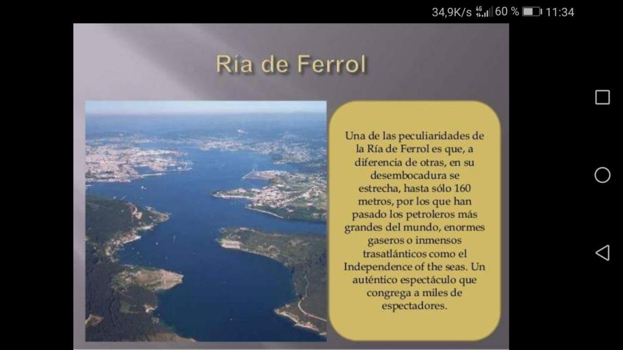 Casa A Pie De Playa De Carino Doninos Ferrol Exterior foto