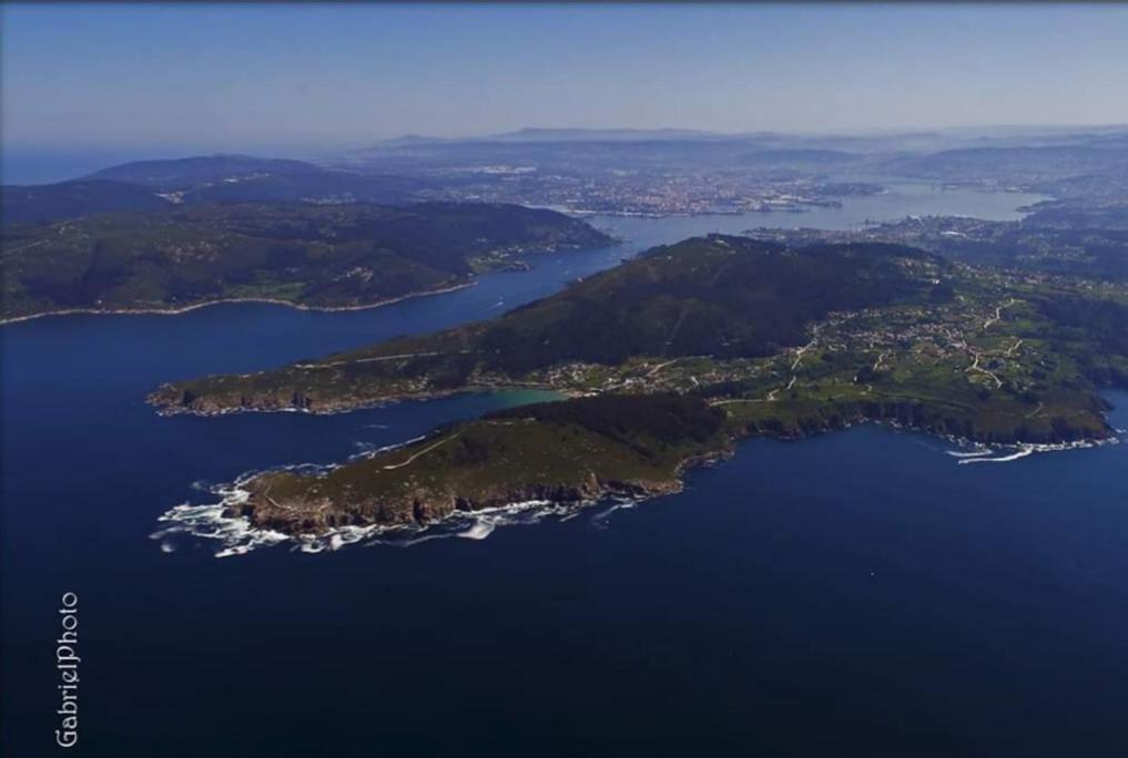 Casa A Pie De Playa De Carino Doninos Ferrol Exterior foto