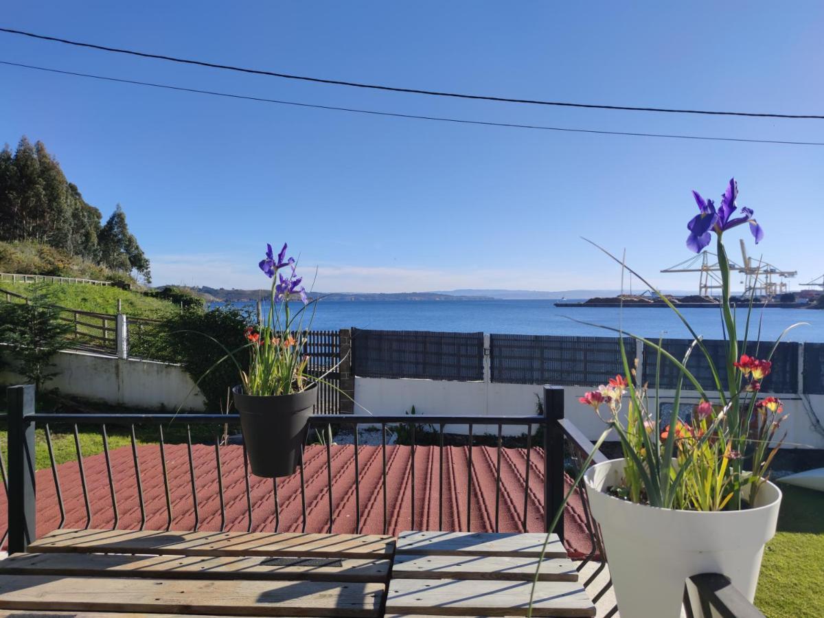 Casa A Pie De Playa De Carino Doninos Ferrol Exterior foto