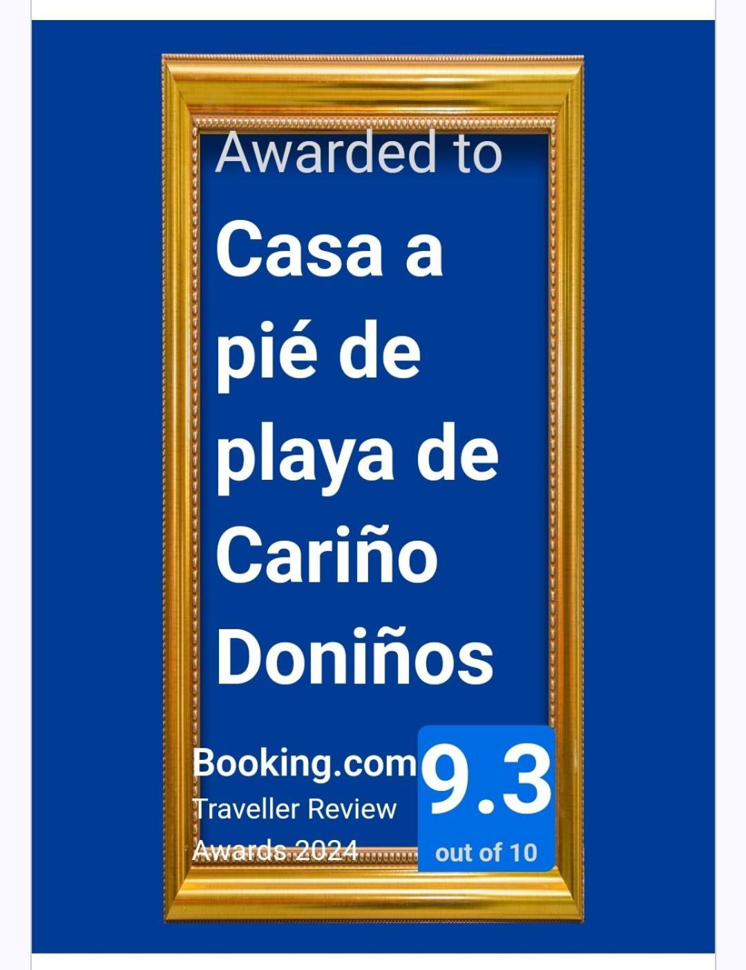 Casa A Pie De Playa De Carino Doninos Ferrol Exterior foto
